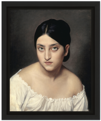 Portrait d'Hortense Cornu par Sébastien-Melchior Cornu, 19ème siècle Réunion des Musées Nationaux