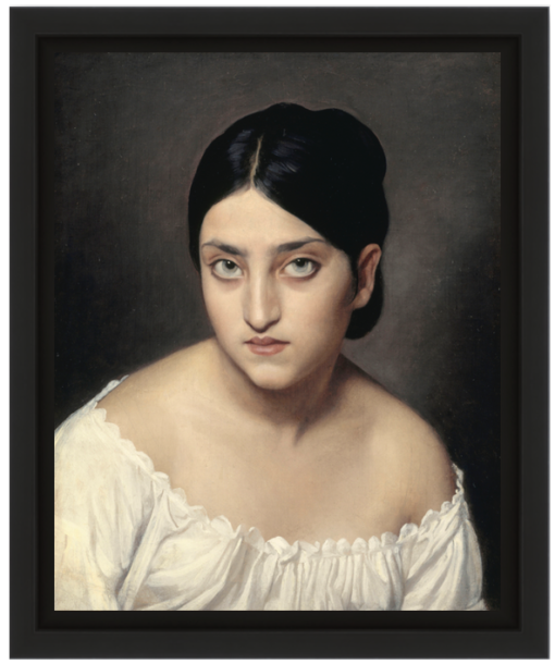 Portrait d'Hortense Cornu par Sébastien-Melchior Cornu, 19ème siècle Réunion des Musées Nationaux