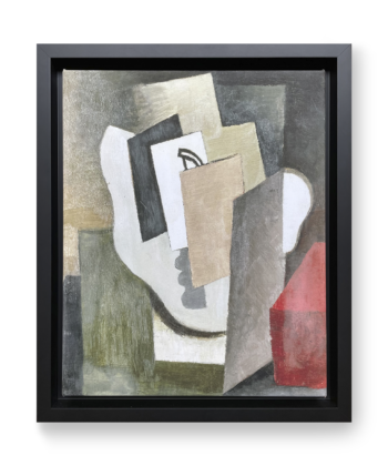 Le masque, étude pour "Le prestidigitateur" par Roger de La Fresnaye Troyes, musée d'art moderne