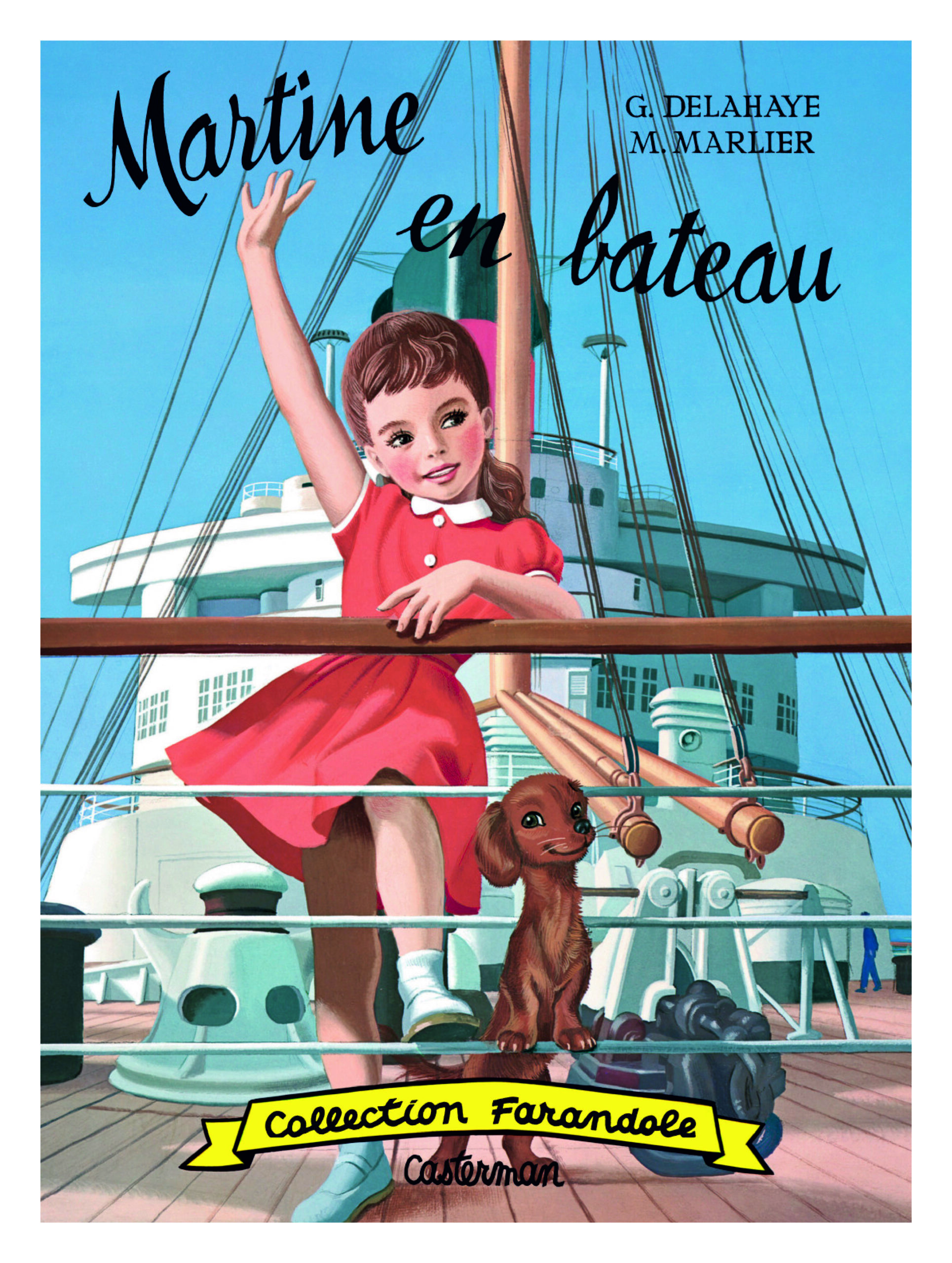 Martine en bateau - Les Jolies Planches