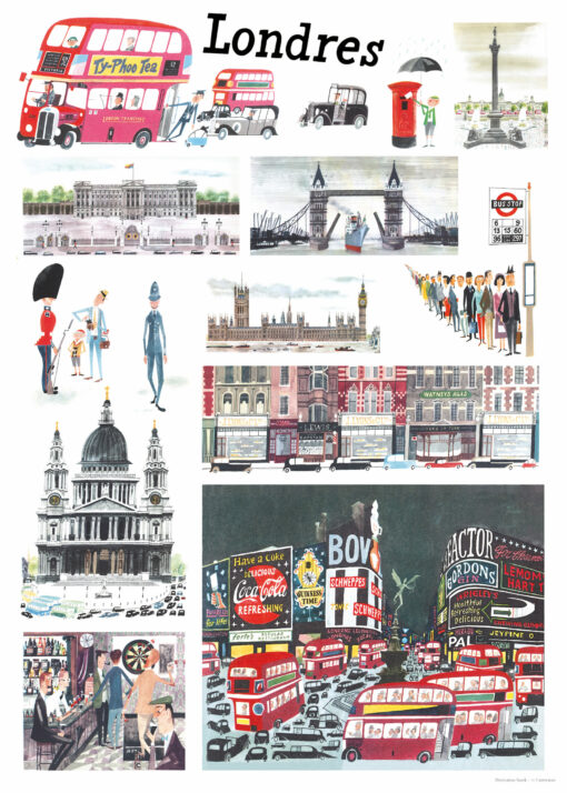 album de Sasek, découverte de Londres, monuments et points d'intérêts